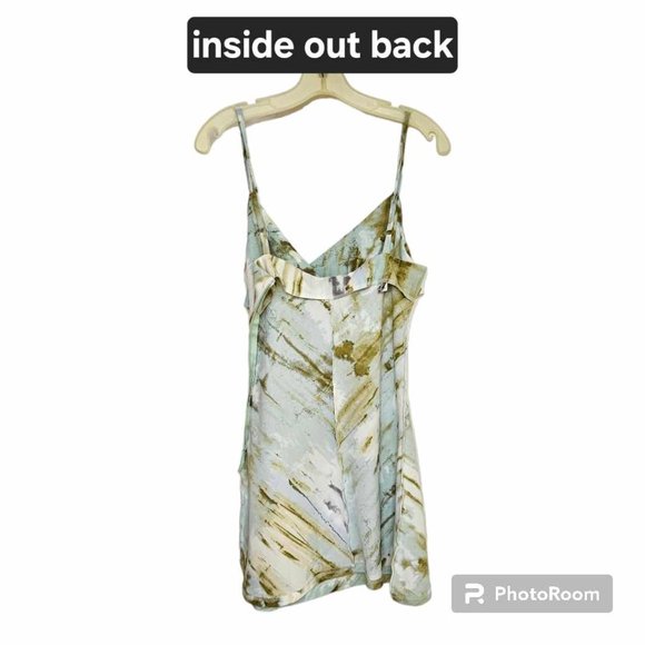 Half Island Tie-Dye Mini Dress Size M - Picture 5 of 9